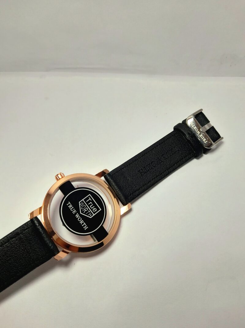 Branded Timepiece with Complete Transparent Dial - Image 3